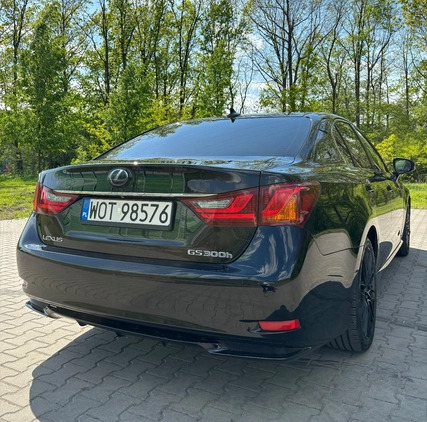 Lexus GS cena 77700 przebieg: 323054, rok produkcji 2014 z Warszawa małe 326